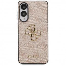 „Guess Big 4G Logo Classic“ dėklas, skirtas „Samsung Galaxy S25 Edge“ – rožinis