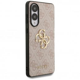 „Guess Big 4G Logo Classic“ dėklas, skirtas „Samsung Galaxy S25 Edge“ – rožinis