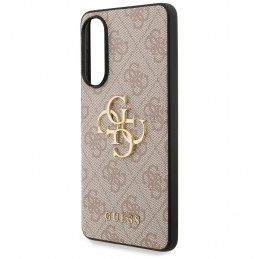 „Guess Big 4G Logo Classic“ dėklas, skirtas „Samsung Galaxy S25 Edge“ – rožinis