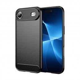 Anglies pluošto dėklas, skirtas „iPhone 17 Air“ – juodas