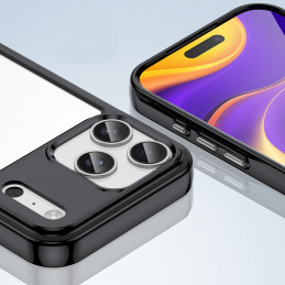 „Outer Space“ dėklas, skirtas „iPhone 17 Pro Max“ – juodas permatomas