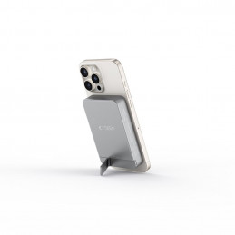 Išorinė baterija „Tech-Protect PB14 LifeMag MagSafe 10000 mAh“ – pilka