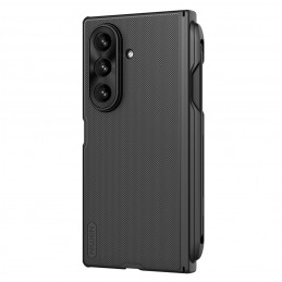 „Nillkin Super Frosted Shield Fold“ dėklas, skirtas „Samsung Galaxy Z Fold 7“ su „S Pen Space“ – juodas