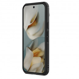 „Nillkin Super Frosted Shield Pro“ magnetinis dėklas, skirtas „Google Pixel 10/ 10 Pro“, suderinamas su „MagSafe“ – juod...