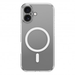 „Dux Ducis Clin Mag“ dėklas, skirtas „iPhone 17“, suderinamas su „MagSafe“ – permatomas