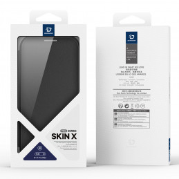 „Dux Ducis Skin X Pro“ dėklas, skirtas „iPhone 17 Pro Max“ su dėklu, suderinamas su „MagSafe“ – juodas