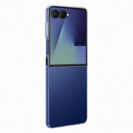 „Samsung“ skaidrus dėklas, skirtas „Samsung Galaxy Z Flip7“ - permatomas