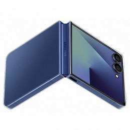„Samsung“ skaidrus dėklas, skirtas „Samsung Galaxy Z Flip7“ - permatomas