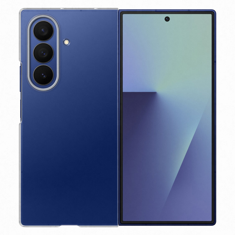 „Samsung“ skaidrus dėklas, skirtas „Samsung Galaxy Z Fold7“ - permatomas