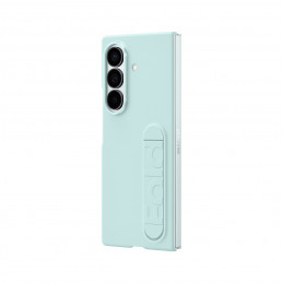 „Samsung“ silikoninis dėklas, skirtas „Samsung Galaxy Z Fold7“ – šviesiai mėlynas