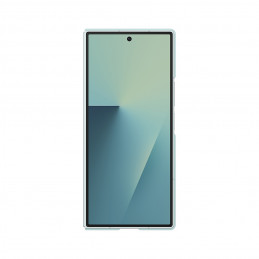 „Samsung“ silikoninis dėklas, skirtas „Samsung Galaxy Z Fold7“ – šviesiai mėlynas