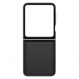 „Samsung“ silikoninis dėklas, skirtas „Samsung Galaxy Z Flip7 FE“ – juodas