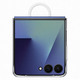 „Samsung“ žiedinis dėklas, skirtas „Samsung Galaxy Z Flip7“ – skaidrus