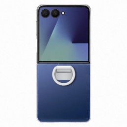 „Samsung“ žiedinis dėklas, skirtas „Samsung Galaxy Z Flip7“ – skaidrus
