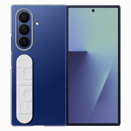 „Samsung Clear Grip“ dėklas, skirtas „Samsung Galaxy Z Fold7“ – permatomas