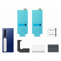 „Samsung Clear Grip“ dėklas, skirtas „Samsung Galaxy Z Fold7“ – permatomas