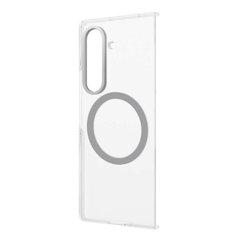 „Samsung“ skaidrus magnetinis dėklas, skirtas „Samsung Galaxy Z Fold7“ – permatomas