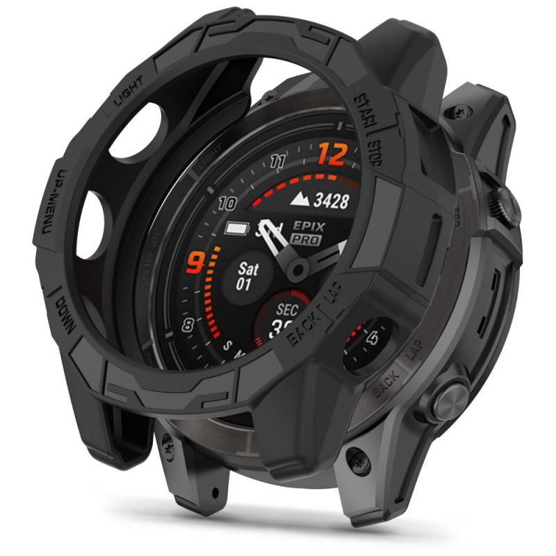 „Tech-Protect Defense Air“ dėklas, skirtas „Garmin Fenix 7 / 7 Pro“ – juodas