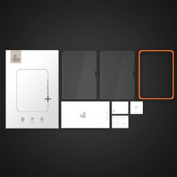 „Tech-Protect Easy Set+“ 2 grūdinto stiklo pakuotė, skirta „iPad Air 11“ (2024 / 2025) – skaidri.