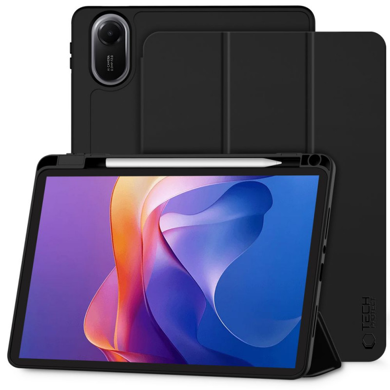 „Tech-Protect SC“ rašiklio dėklas, skirtas „Xiaomi Redmi Pad 2 11.0“ – juodas