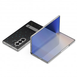„Dux Ducis Stex“ dėklas, skirtas „Samsung Galaxy Z Fold7“ – juodas