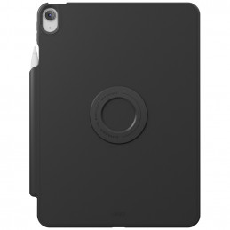 UNIQ Rovus Snapmount magnetinis 360° besisukantis nuimamas dėklas, skirtas iPad Air 13" 2024 / 2025 - juodas