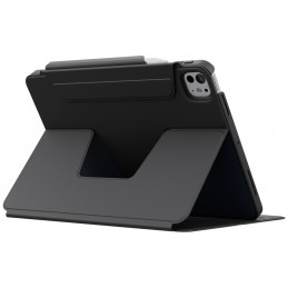 UNIQ Rovus Snapmount magnetinis 360° besisukantis nuimamas dėklas, skirtas iPad Pro 11" 2024 (5-os kartos) - juodas