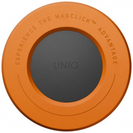 UNIQ SnapMount lipnus magnetinis laikiklis – oranžinis ir juodas