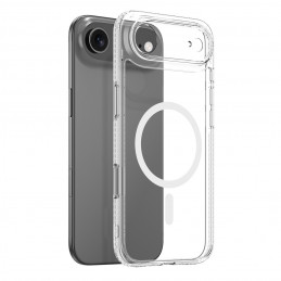 „Dux Ducis Clin Mag“ dėklas, skirtas „iPhone 17 Air“, suderinamas su „MagSafe“ – permatomas
