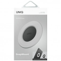 UNIQ SnapMount lipnus magnetinis laikiklis – pilkas ir juodas