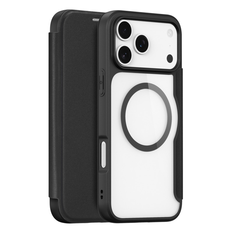 „Dux Ducis Skin X Pro“ dėklas, skirtas „iPhone 17 Pro Max“ su dėklu, suderinamas su „MagSafe“ – juodas