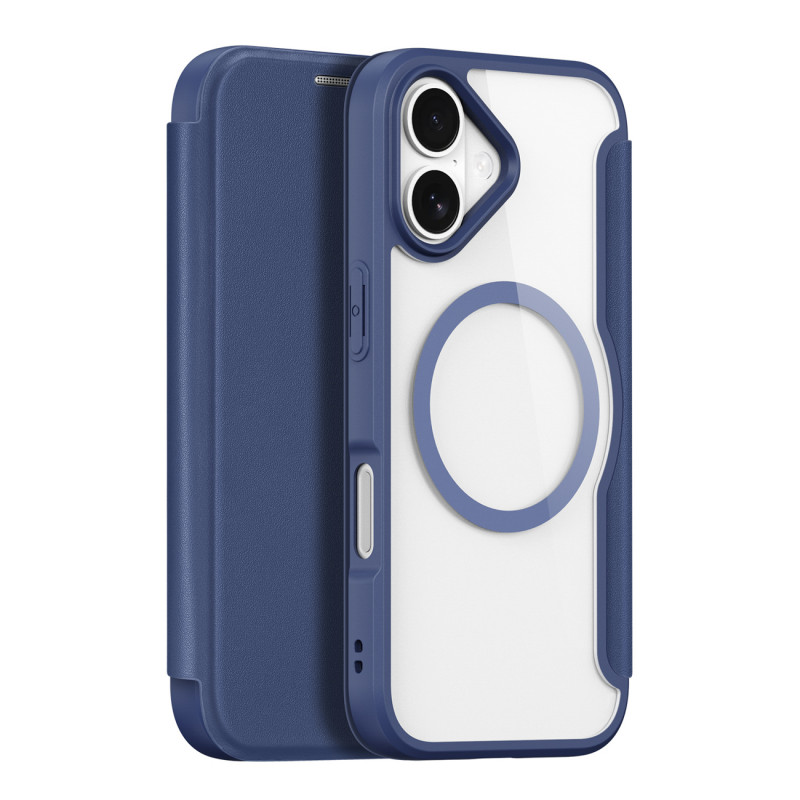„Dux Ducis Skin X Pro iPhone 17 Air“ dėklas su „MagSafe“ ir dėklu – mėlynas