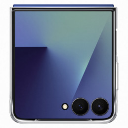 „Samsung“ skaidrus dėklas, skirtas „Samsung Galaxy Z Flip7“ - permatomas