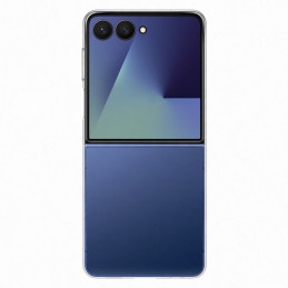 „Samsung“ skaidrus dėklas, skirtas „Samsung Galaxy Z Flip7“ - permatomas