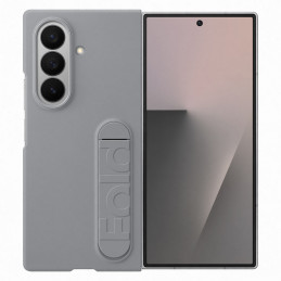 „Samsung“ silikoninis dėklas, skirtas „Samsung Galaxy Z Fold7“ – pilkas