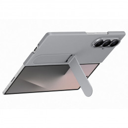 „Samsung“ silikoninis dėklas, skirtas „Samsung Galaxy Z Fold7“ – pilkas