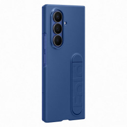 „Samsung“ silikoninis dėklas, skirtas „Samsung Galaxy Z Fold7“ – mėlynas