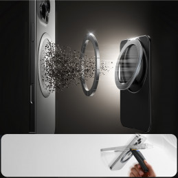 „Joyroom JR-ZS432“ magnetinė piniginė, suderinama su „MagSafe“ – juoda
