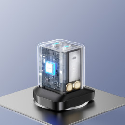„Joyroom JR-TCG17“ 45 W 2 x USB-C sieninis įkroviklis (JK kištukas) - juodas