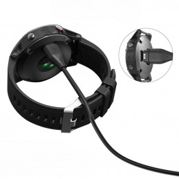 „Tech-Protect MC04 UltraBoost USB-C“ laidas, skirtas „Garmin“ laikrodžiui, 1 m – juodas