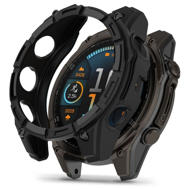 „Tech-Protect Defense Air“ dėklas, skirtas „Garmin Fenix 8 51mm“ – juodas