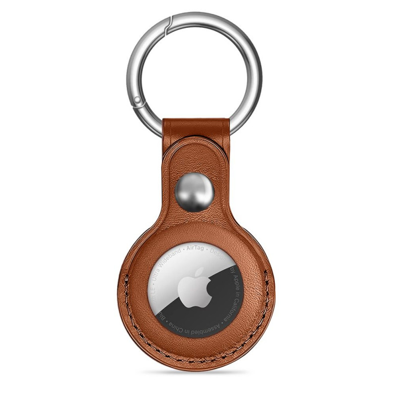 „Tech-Protect NaturalFit“ dėklas, skirtas „Apple AirTag 1/ 2“ – rudas