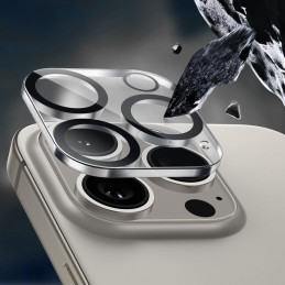 „Tech-Protect Cam Fit+“ kameros dėklas, skirtas „iPhone 16 / 16 Plus“ – skaidrus