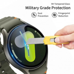 „Tech-Protect Glass Fit+“ 2 grūdintų stiklų pakuotė, skirta „Garmin Fenix 8 51mm“ – skaidrūs