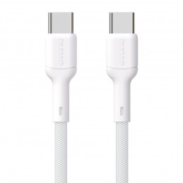 „Dudao L9C“ 65 W USB-C – USB-C 2 m laidas – baltas
