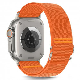 „Tech-Protect“ nailono dirželis „Apple Watch 44 / 45 / 46 / 49 mm“ – oranžinis