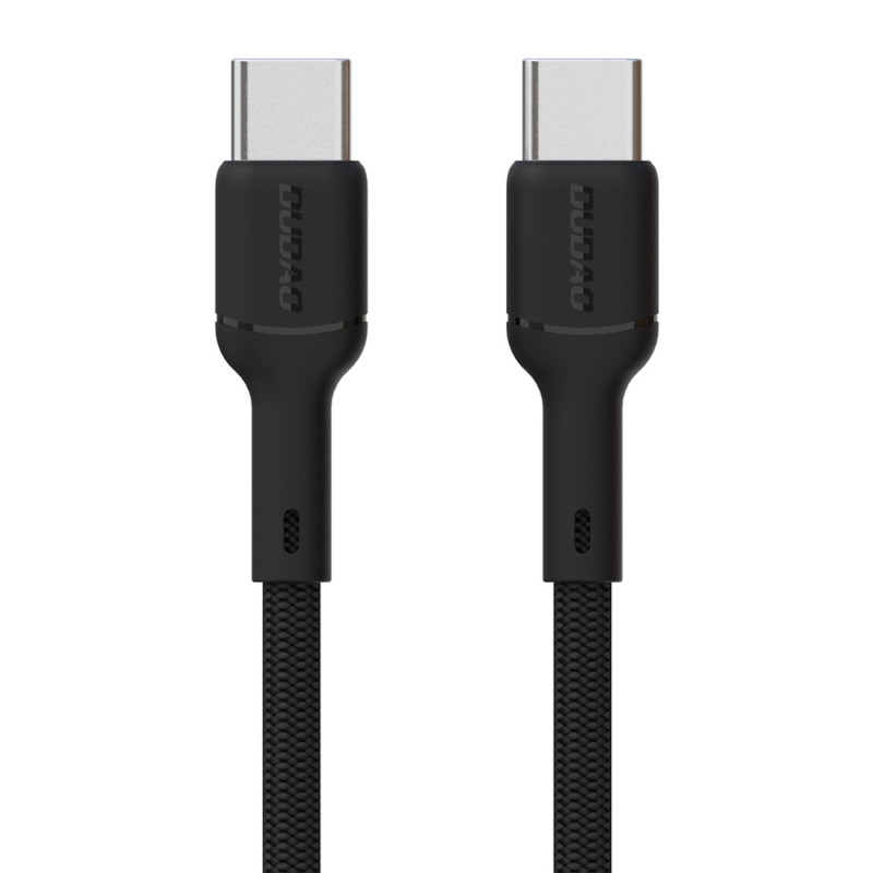 „Dudao L9C“ 65 W USB-C – USB-C 2 m laidas – juodas