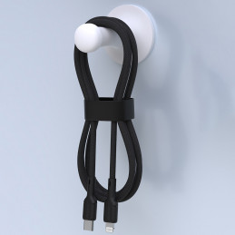„Dudao L9X“ 30 W USB-C – „Lightning“ laidas, 2 m, juodas