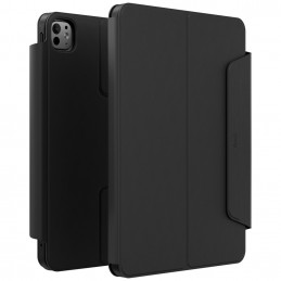 UNIQ Rovus Snapmount magnetinis 360° besisukantis nuimamas dėklas, skirtas iPad Pro 11" 2024 (5-os kartos) - juodas