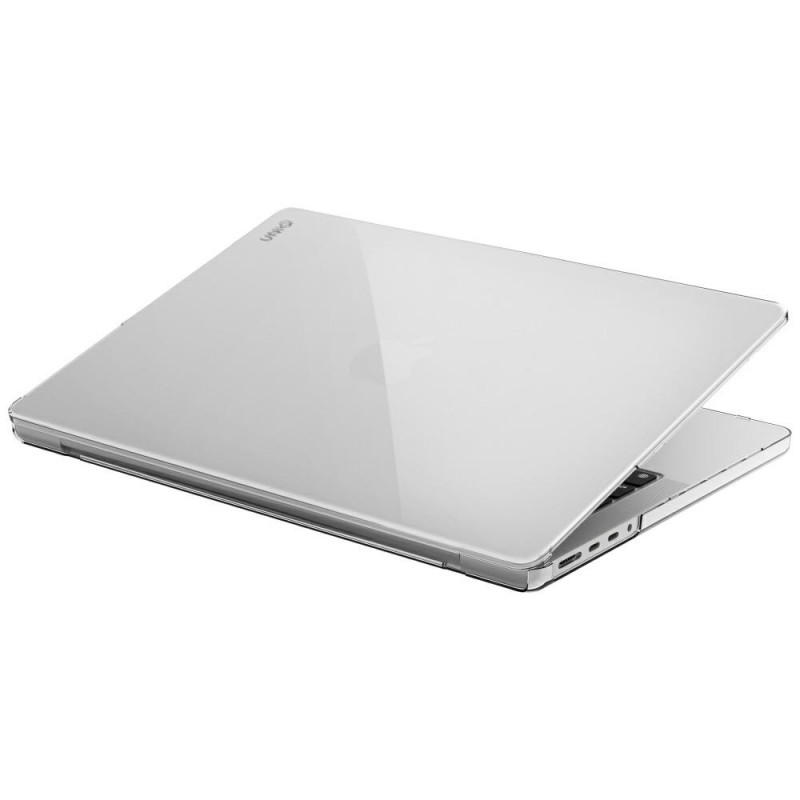 UNIQ Vero dėklas, skirtas MacBook Pro 14" M1-M4 (2021-2024) – skaidrus